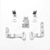 Support de silencieux moteur Rotax complet