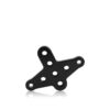 Support tendeur de chaine Noir Anod. Alu (Sans boulon)